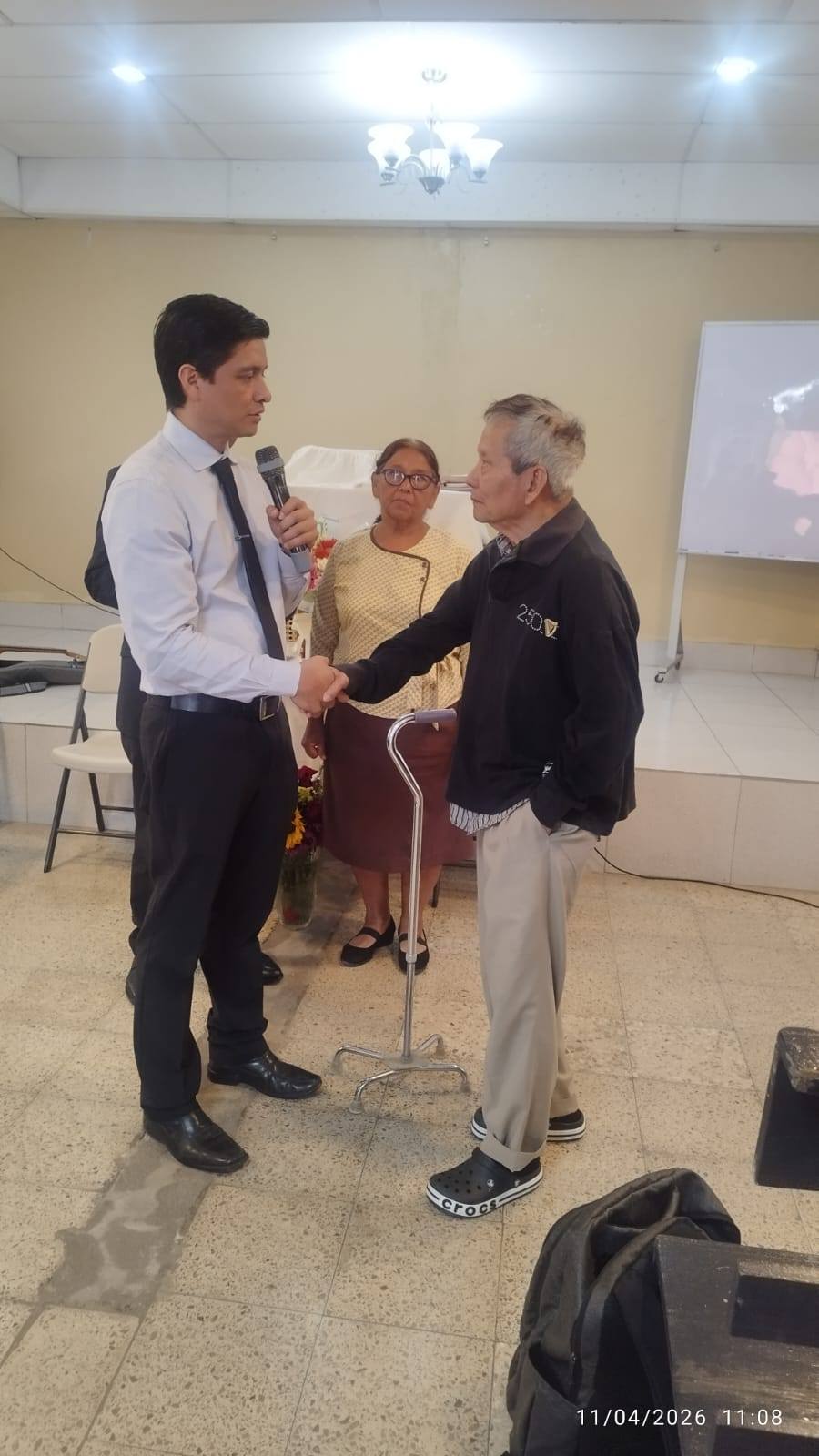 Dos almas bautizados en la SMI de Estelí, Nicaragua